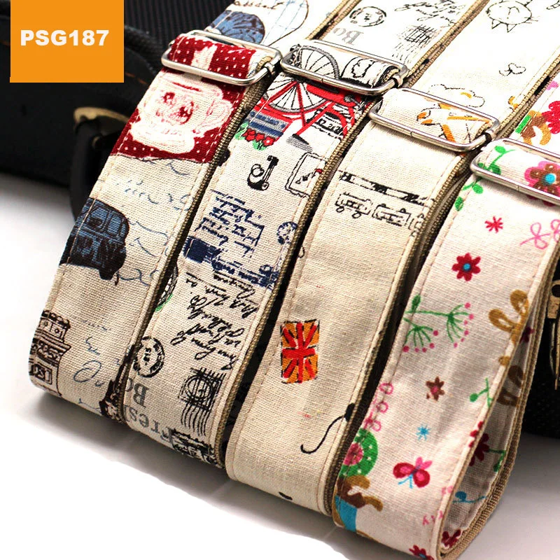New Guitar Strap Adjustable Cotton Belt Printed with PU Leather Ends for Acoustic Electric Guitarra Bass ukulele free shipping
New Guitar Strap Adjustable Cotton Belt Printed with PU Leather Ends for Acoustic Electric Guitarra Bass ukulele free shipping