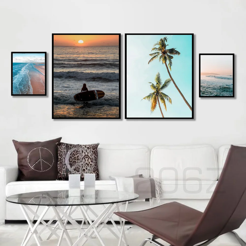 Beach Surfing Poster Palm Tree Bus Travel Landscape Wall Art Canvas Painting Nordic Poster Wall Pictures For Living Room Decor
Beach Surfing Poster Palm Tree Bus Travel Landscape Wall Art Canvas Painting Nordic Poster Wall Pictures For Living Room Decor