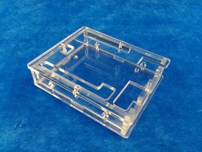 1 шт. прозрачная коробка чехол Shell UNO R3 не Raspberry pi Модель b плюс хорошее качество