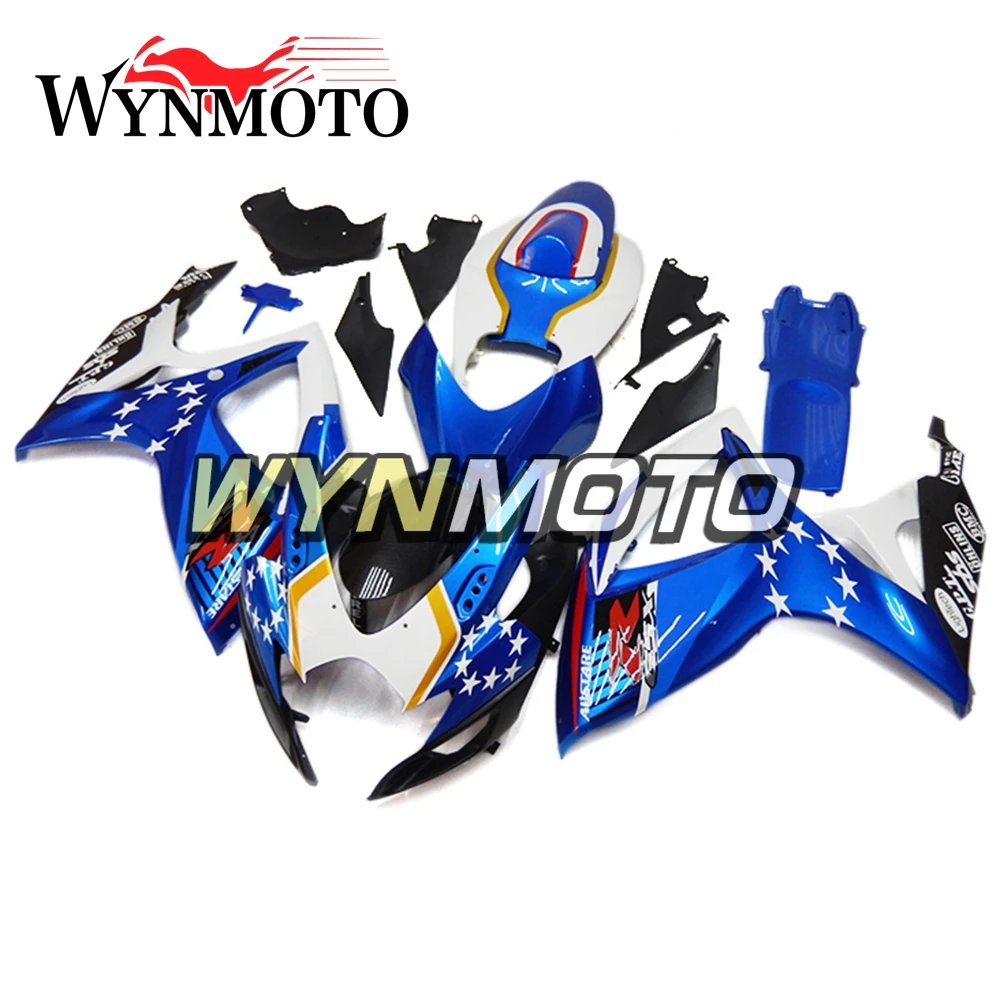 Complete Fairings Kit For GSXR600 750 06-07 2006 2007 K6 Injection ABS Plastics Fairings Blue White Bodywork Cowlings Panels New
Complete Fairings Kit For GSXR600 750 06-07 2006 2007 K6 Injection ABS Plastics Fairings Blue White Bodywork Cowlings Panels New