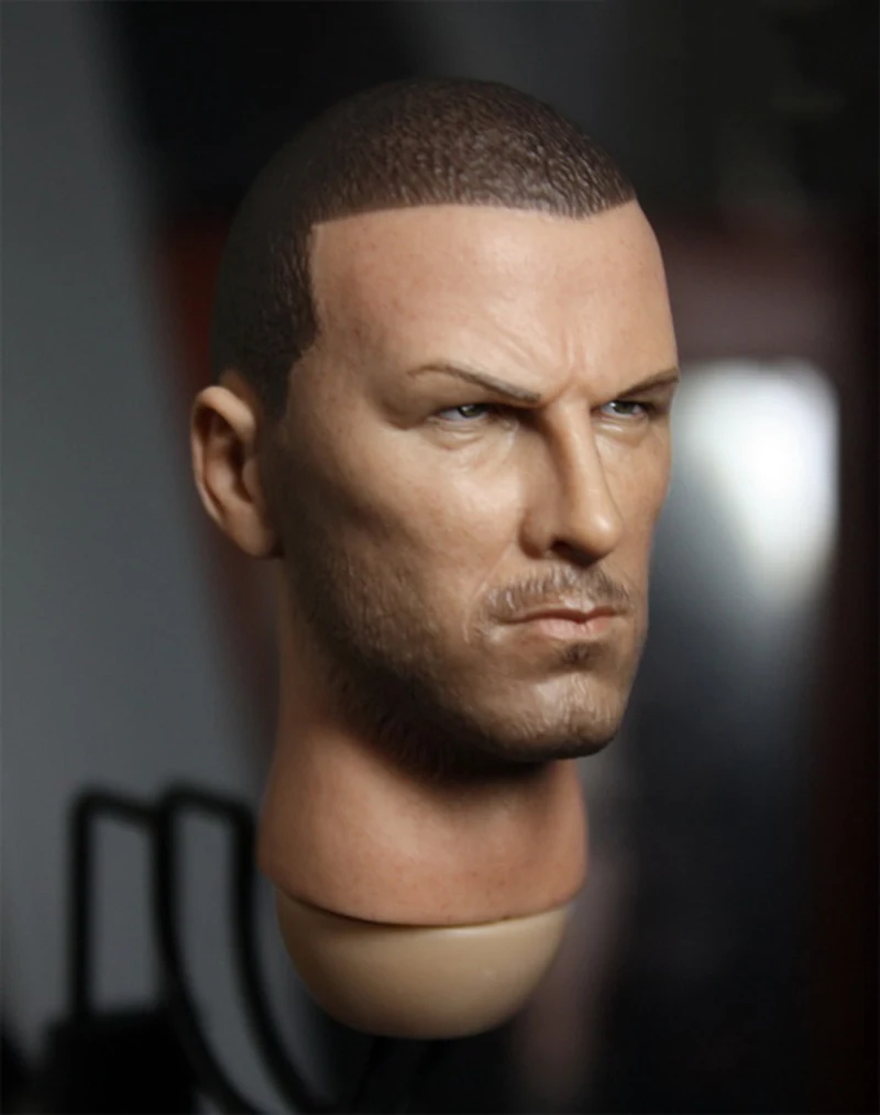 David Beckham Head Sculpt 1/6 Scale Football stars Handsome Body Head Carving Action figure toy