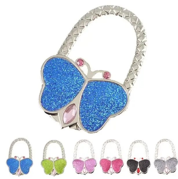 2017 8 Colors Metal Foldable Bag Purse Hook Bag Hanger/Purse Hook/Handbag Holder Shell Bag Folding Table butterfly bling colors
2017 8 Colors Metal Foldable Bag Purse Hook Bag Hanger/Purse Hook/Handbag Holder Shell Bag Folding Table butterfly bling colors
