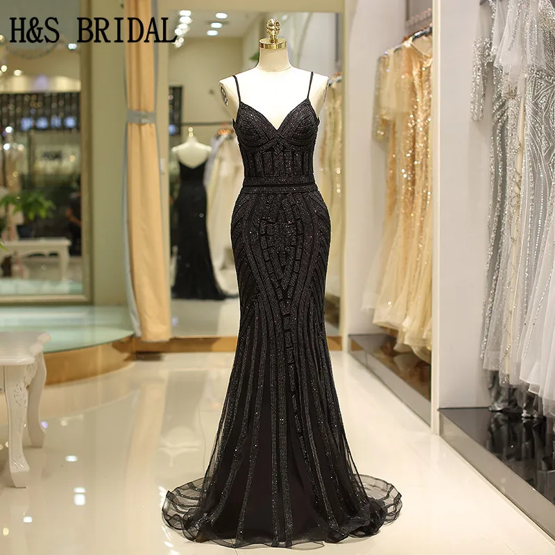H&S BRIDAL Black evening dress Mermaid abendkleider prom dresses 2020 vestidos de fiesta Fromal Dress
H&S BRIDAL Black evening dress Mermaid abendkleider prom dresses 2020 vestidos de fiesta Fromal Dress