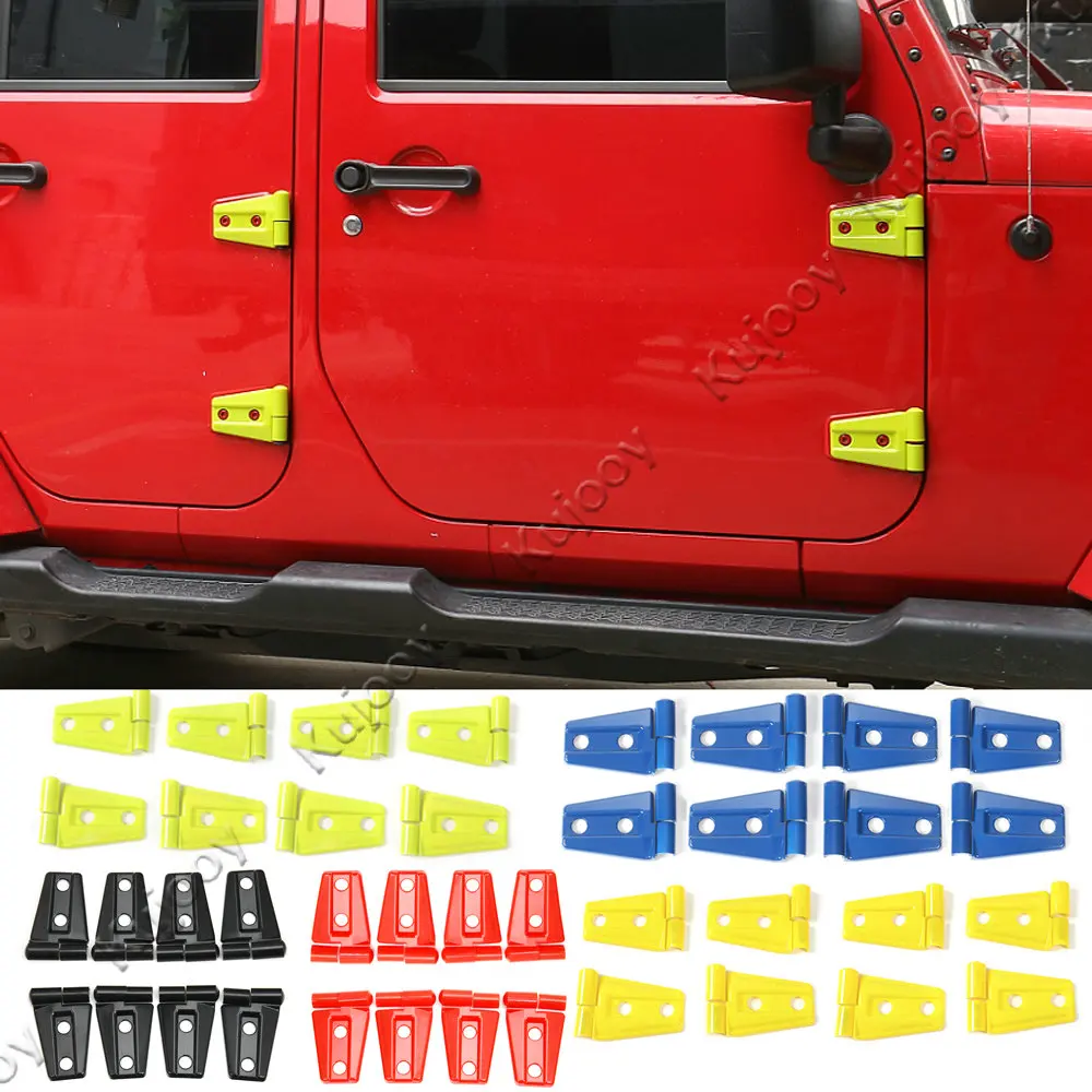 6 Colors ABS Car Exterior Door Hinge Covers Trim Sticker for 2Doors / 4 Doors Jeep Wrangler 2007-2016 Car Styling Accessories
6 Colors ABS Car Exterior Door Hinge Covers Trim Sticker for 2Doors / 4 Doors Jeep Wrangler 2007-2016 Car Styling Accessories