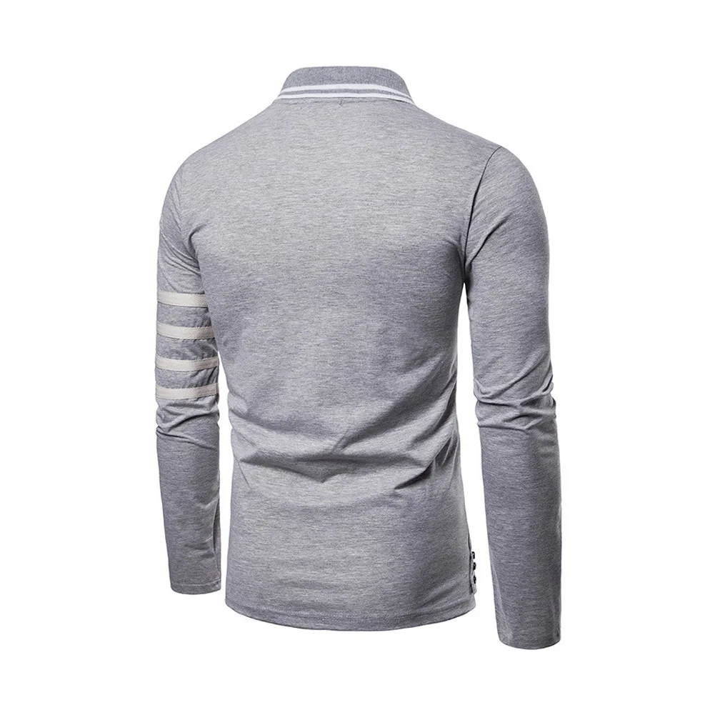 Newly Men Spring Long Sleeves T-shirts Turn-down Collar Slim Fit Patchwork Pullover Tops DO99
Newly Men Spring Long Sleeves T-shirts Turn-down Collar Slim Fit Patchwork Pullover Tops DO99