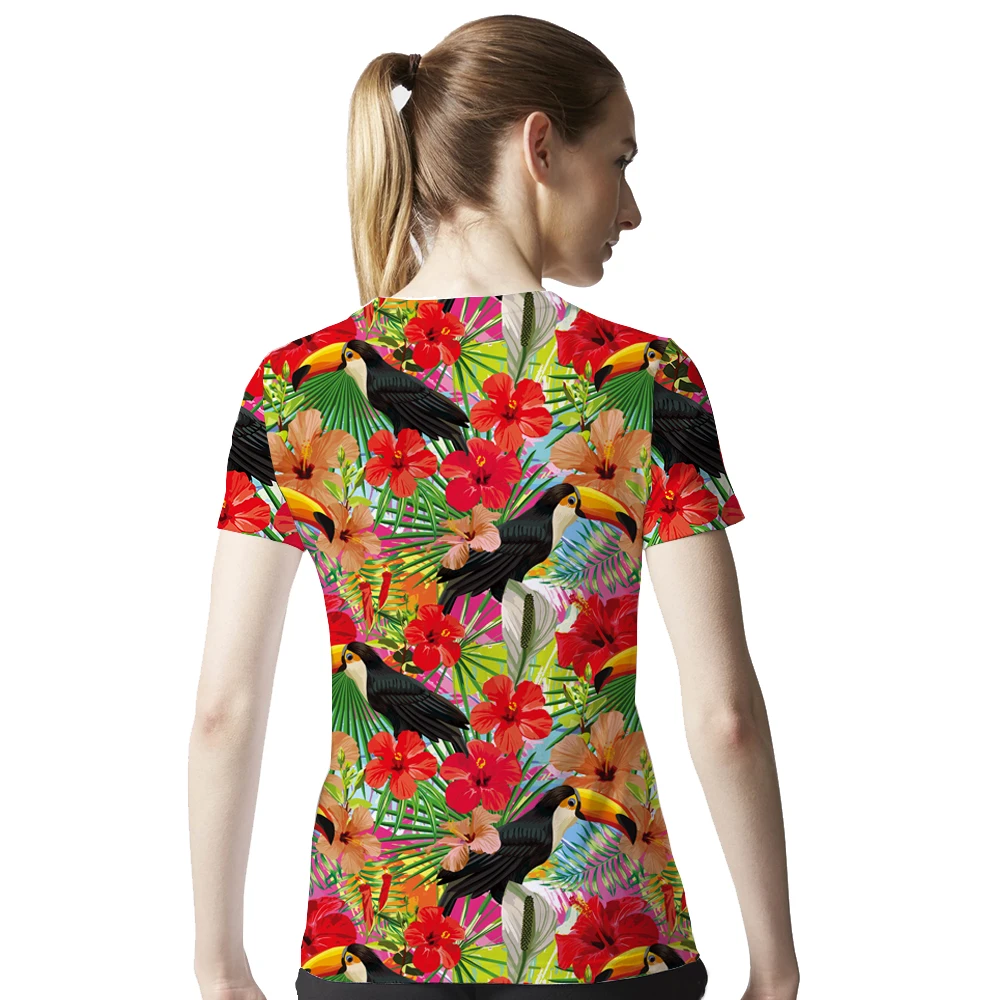 Bird Shirt Flower Shirt Women Short Sleeve 3d Print Tshirt Hip Hop T-shirt Rock Fashion 2017 Brand Clothes High Quality Parrot
Bird Shirt Flower Shirt Women Short Sleeve 3d Print Tshirt Hip Hop T-shirt Rock Fashion 2017 Brand Clothes High Quality Parrot