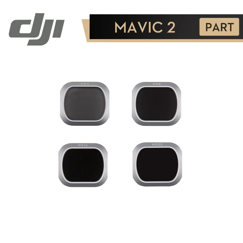 Набор фильтров DJI Mavic 2 Pro/ Zoom ND ND4 ND8 ND16 ND32 для дрона оригинальные