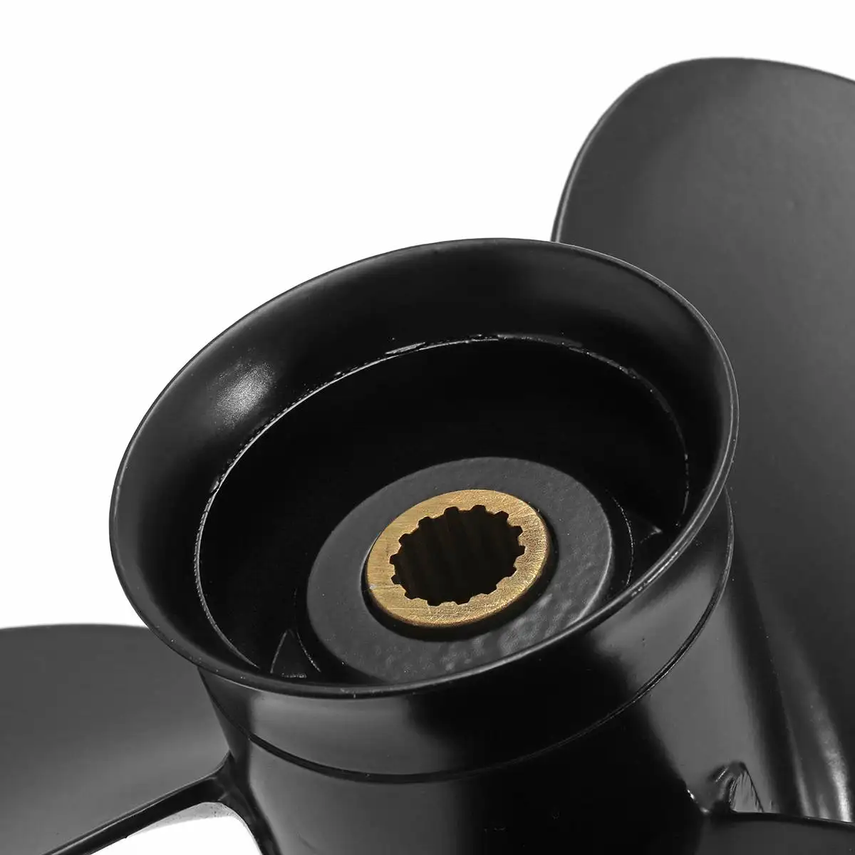 9.25 x 10.5 Marine Outboard Propeller For Tohatsu/Mercury 9.9-20HP 3BAB645241 Aluminum Alloy Black 14 Spline Tooth Propeller
9.25 x 10.5 Marine Outboard Propeller For Tohatsu/Mercury 9.9-20HP 3BAB645241 Aluminum Alloy Black 14 Spline Tooth Propeller