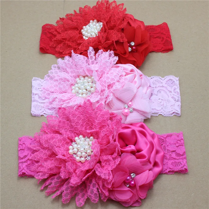 1PC Kids Rose Chiffon Flowers lace Rhinestone headband Girls fabric flowers rheadbands Children hair accessories
1PC Kids Rose Chiffon Flowers lace Rhinestone headband Girls fabric flowers rheadbands Children hair accessories