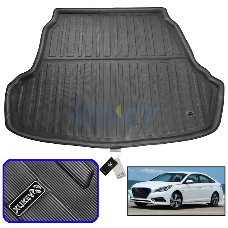 Accessories Fit For Hyundai Sonata Sedan 2015 2016-2018 Rear Trunk Cargo Mat Tray Boot Liner Floor Carpet Protector Mud Kick Pad
Accessories Fit For Hyundai Sonata Sedan 2015 2016-2018 Rear Trunk Cargo Mat Tray Boot Liner Floor Carpet Protector Mud Kick Pad