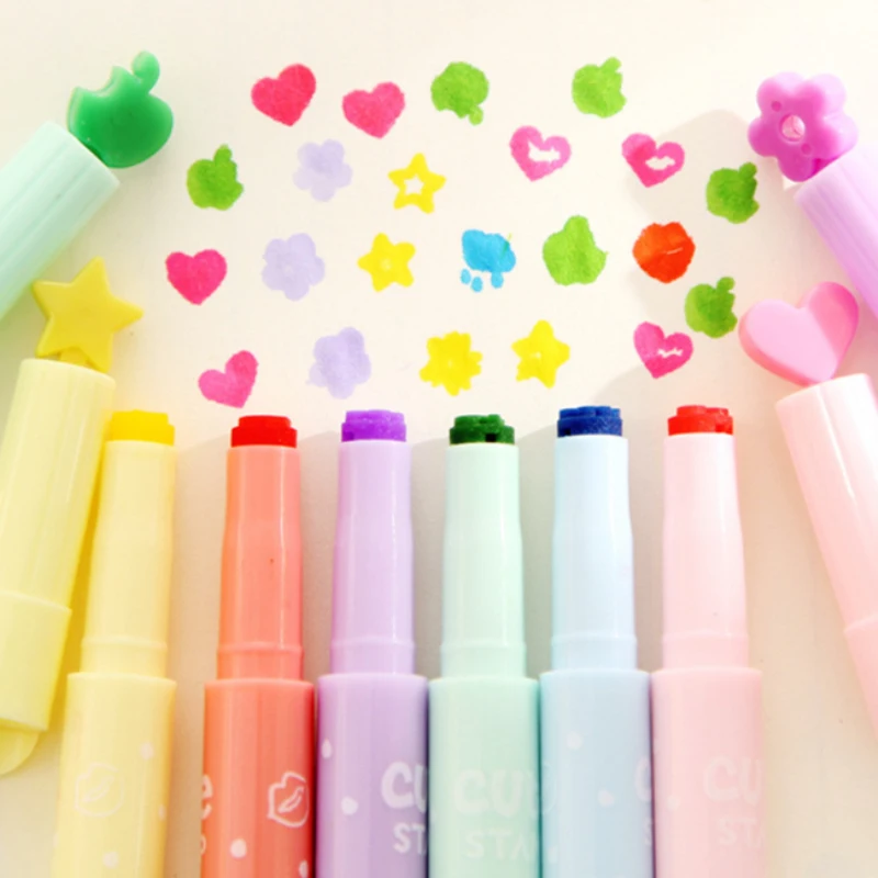 6 Color Highlighter DIY Pen Office Student School Children Supplies Stationery Candy Color Marker Fluorescent Pen
6 Color Highlighter DIY Pen Office Student School Children Supplies Stationery Candy Color Marker Fluorescent Pen