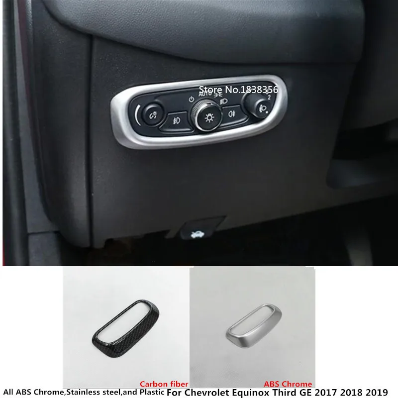 For Chevrolet Equinox Third GE 2017 2018 2019 2020 Car Stick ABS Chrome/Carbon Fiber Front Head Light Switch Trim Frame Lamp
For Chevrolet Equinox Third GE 2017 2018 2019 2020 Car Stick ABS Chrome/Carbon Fiber Front Head Light Switch Trim Frame Lamp