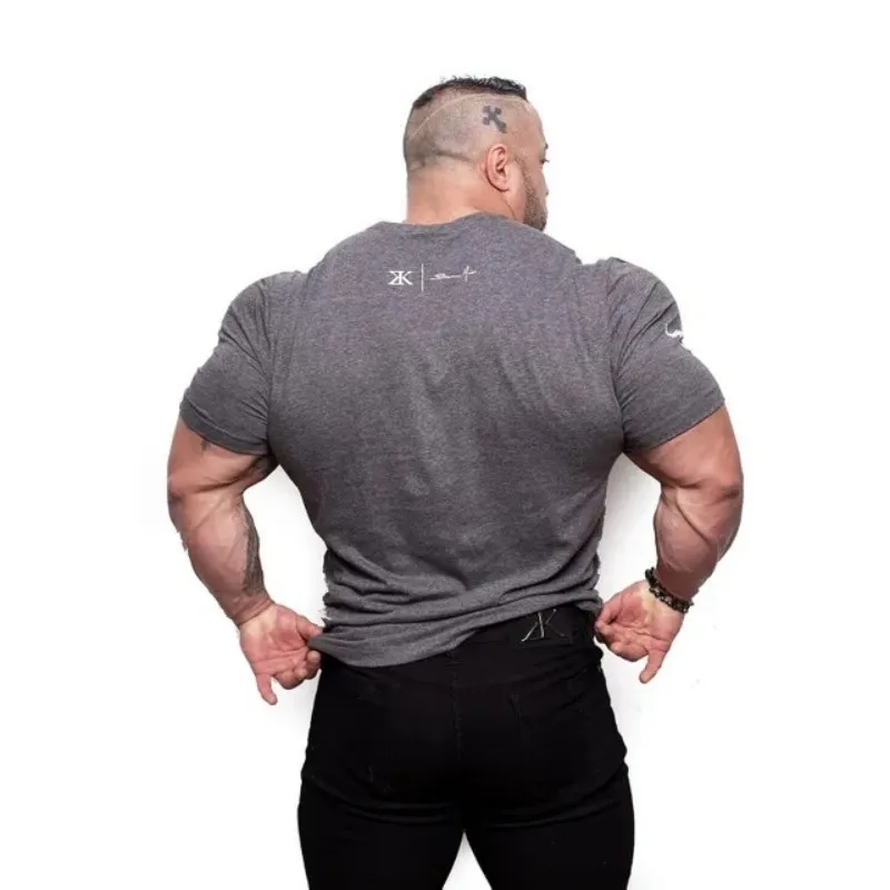New Clothing Fashion T Shirt Men Cotton Breathable Mens Short Sleeve Fitness t-shirt Gyms Tee Tight Casual Summer Top
New Clothing Fashion T Shirt Men Cotton Breathable Mens Short Sleeve Fitness t-shirt Gyms Tee Tight Casual Summer Top