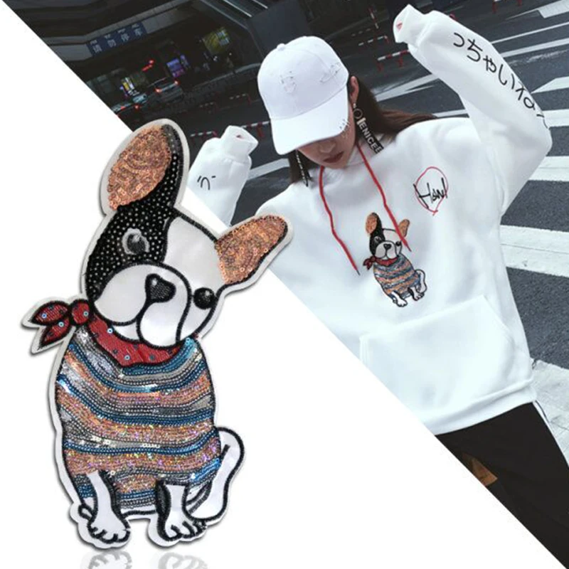 NEW! DIY Applique Bag Coat Sweater Crafts patch Dog Cat Owl Reversible Sequins Sew On Patches For Clothes DIY Craft Accessories
NEW! DIY Applique Bag Coat Sweater Crafts patch Dog Cat Owl Reversible Sequins Sew On Patches For Clothes DIY Craft Accessories