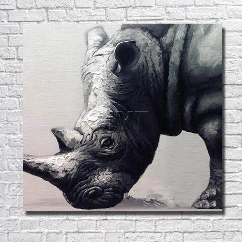 Rhino Painting Chinese Wall Art Oil Painting Decor Home Living Room Pictures With Framework Painting Animal Art Pictures
Rhino Painting Chinese Wall Art Oil Painting Decor Home Living Room Pictures With Framework Painting Animal Art Pictures