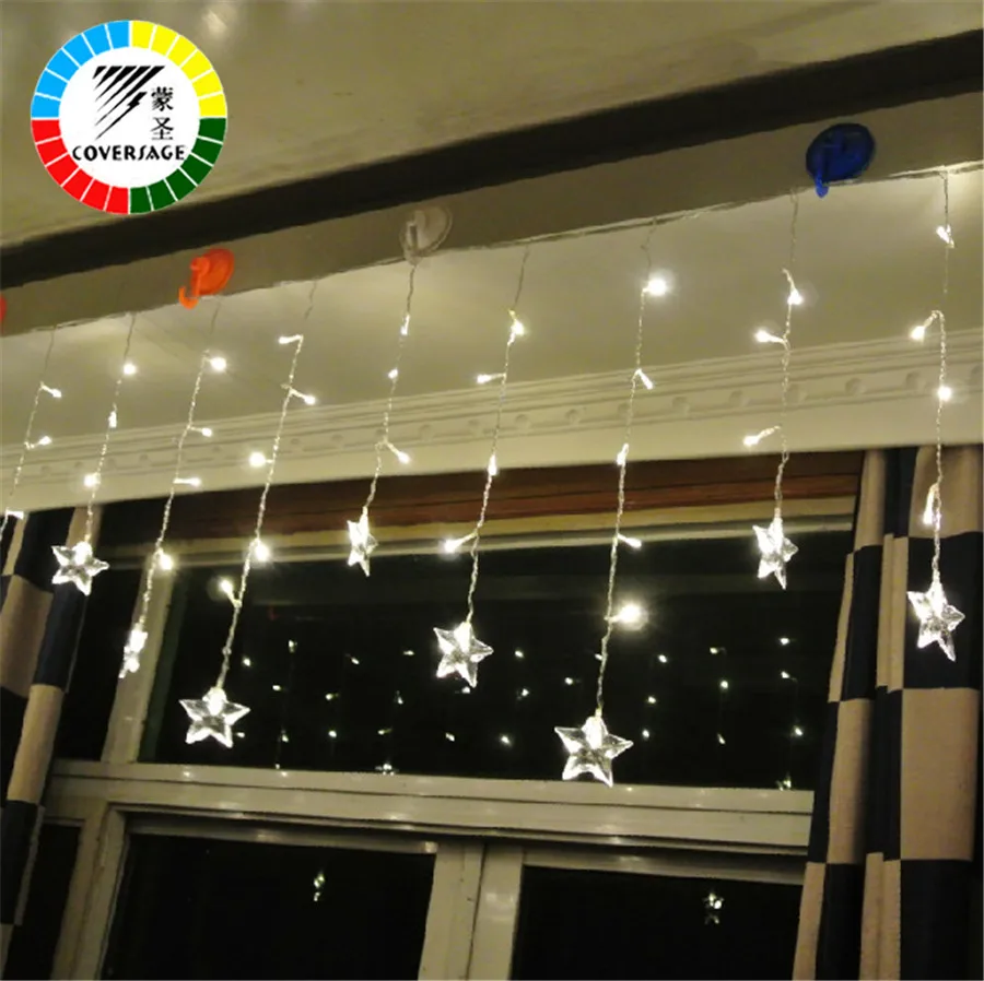 Coversage Рождественский Сказочный струнный светильник s Stars Xmas Свадебные садовые вечерние Luces украшение наружный светильник занавес светодиод...
Coversage Рождественский Сказочный струнный светильник s Stars Xmas Свадебные садовые вечерние Luces украшение наружный светильник занавес светодиод...