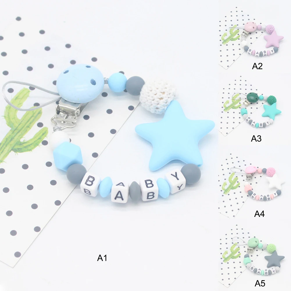 New Baby Pacifier Clip Anti-chain Infant Pacifier Chain Toy Infant Silicone Beads Teether Holder
New Baby Pacifier Clip Anti-chain Infant Pacifier Chain Toy Infant Silicone Beads Teether Holder