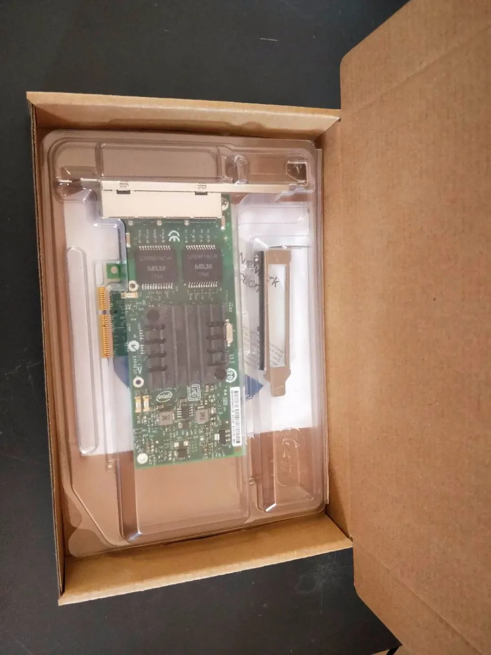 Адаптер для гигабитного сервера Ethernet E1G44HT 82580EB 1000 м PCI Express сетевая карта с
