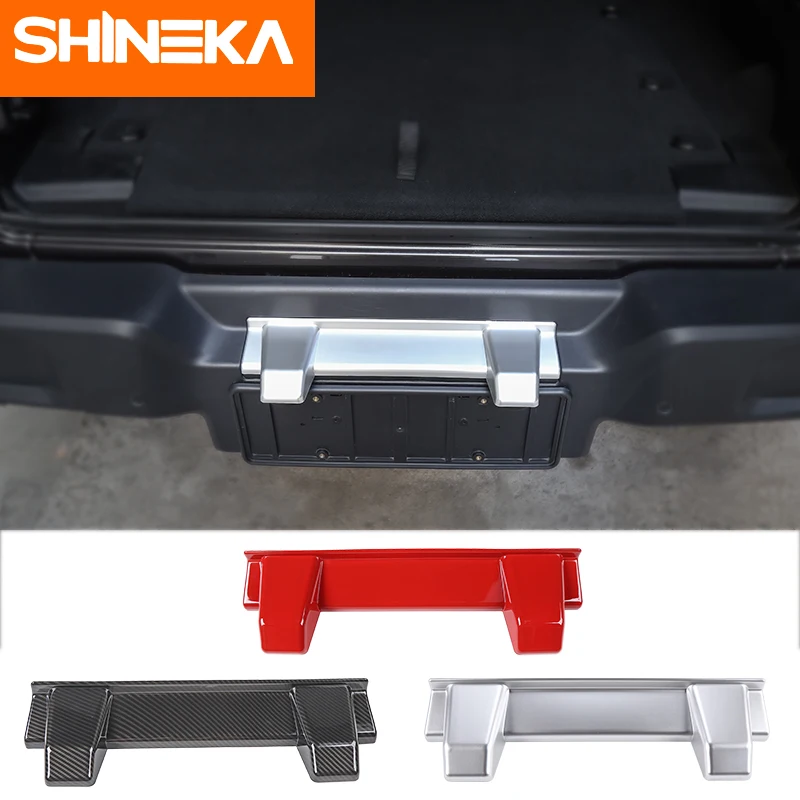 SHINEKA Car Covers For Jeep Wrangler JL 2018+ Car Rear License Plate Light Decorative Stickers For Jeep Wrangler JL Accessories
SHINEKA Car Covers For Jeep Wrangler JL 2018+ Car Rear License Plate Light Decorative Stickers For Jeep Wrangler JL Accessories