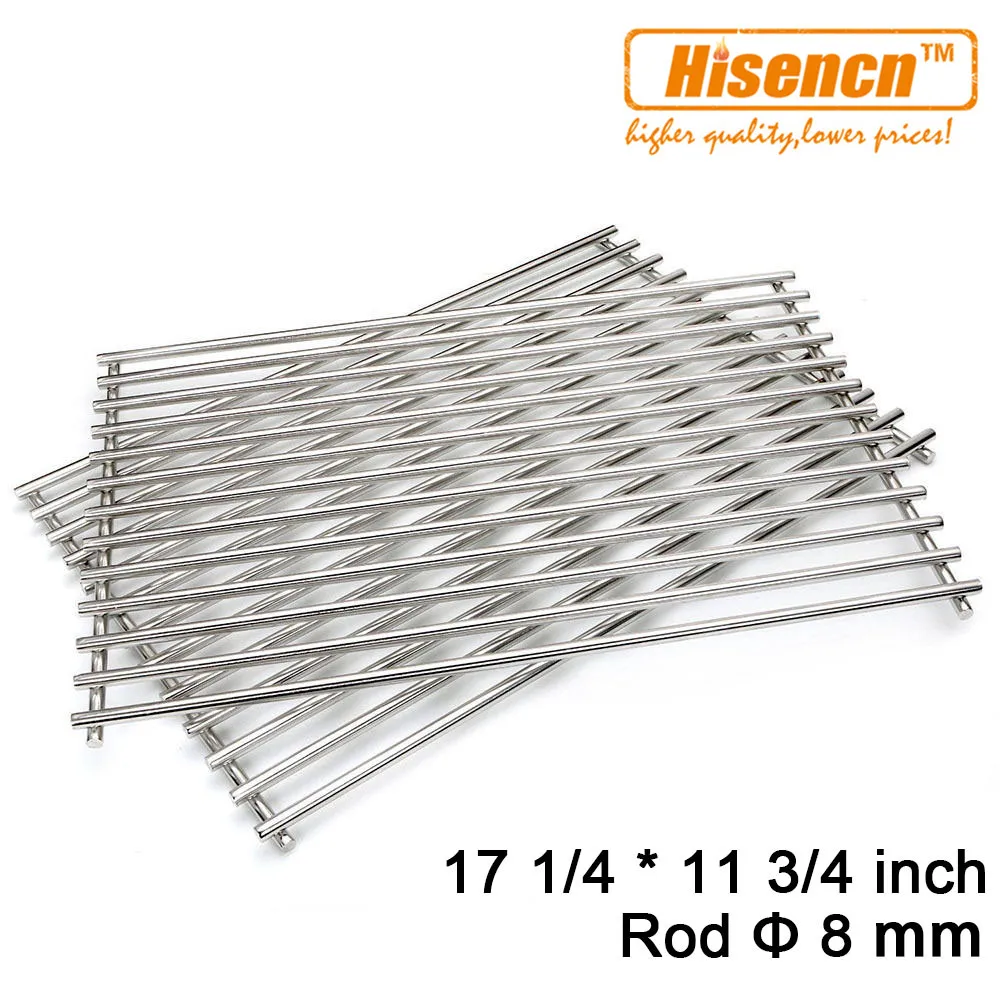 Hisencn 7527 7526 7525 набор из 2 сменных решеток для гриля SS приготовления пищи Genesis Silver B и C