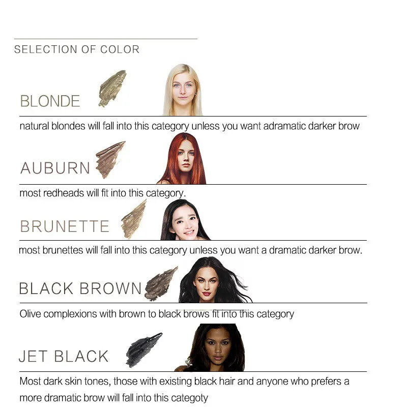 1PC Eye Eyebrow Gel Perfect Eyebrows Black Brown Tinted Long Lasting Eyebrow Makeup Gel Pencil maquiagem eyebrow pencil Pro
1PC Eye Eyebrow Gel Perfect Eyebrows Black Brown Tinted Long Lasting Eyebrow Makeup Gel Pencil maquiagem eyebrow pencil Pro