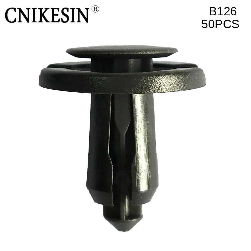 CNIKESIN 50 PCS B126 нейлон Фиксатор автомобильный 9 5 мм отверстие спереди и сзади бампер