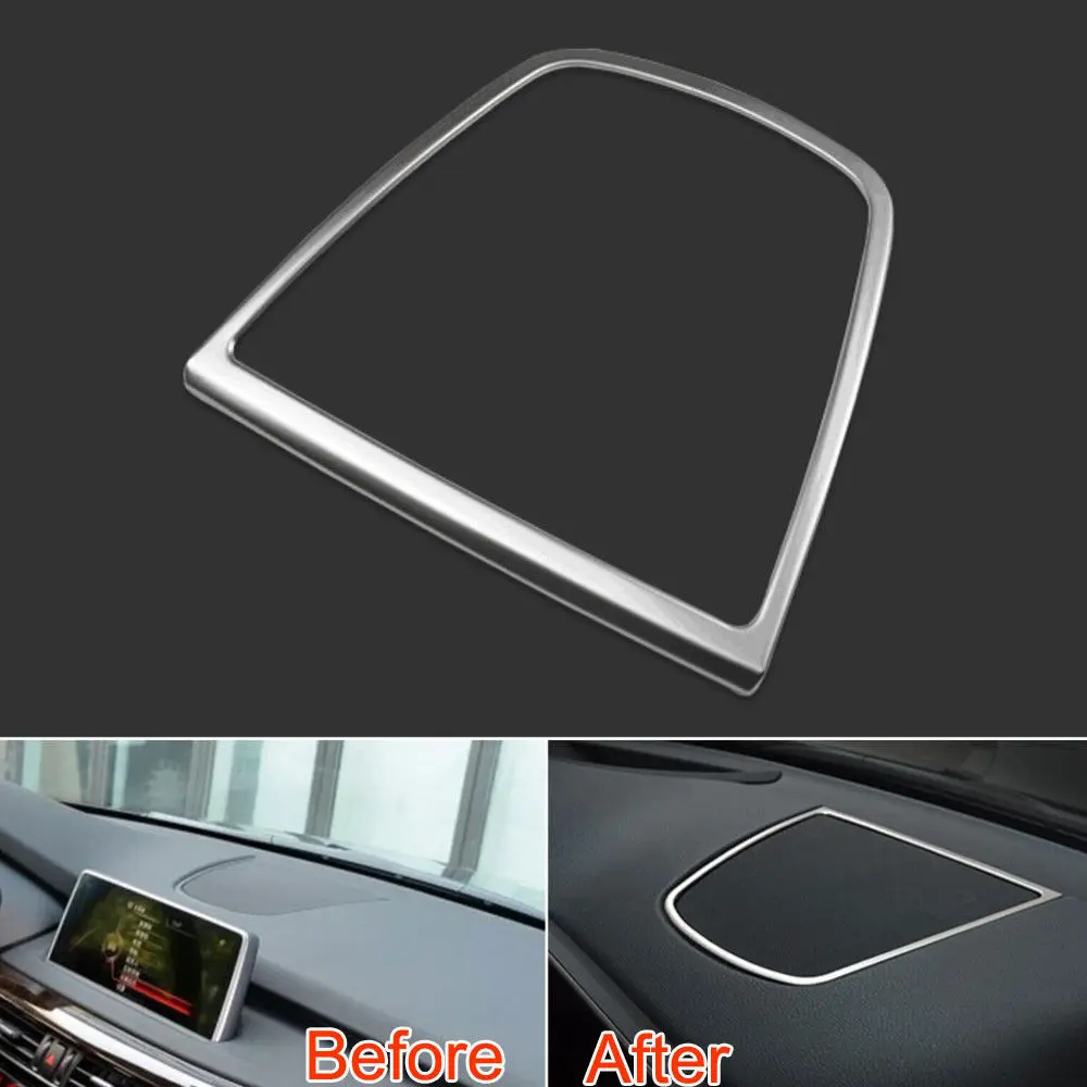 Car Interior Stainless Silver Dashboard Console Middle Speaker Audio Cover Trim Fit for BMW X5 X6 F15 F16 Car Styling Accessorie
Car Interior Stainless Silver Dashboard Console Middle Speaker Audio Cover Trim Fit for BMW X5 X6 F15 F16 Car Styling Accessorie