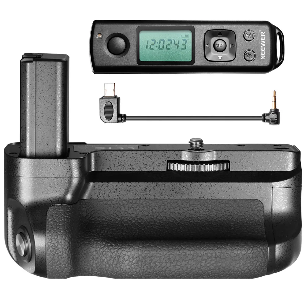 Neewer Pro Camera Battery Grip for Sony A6500 Mirrorless Camera Equipped with Remote Controller Vertical Shooting Function
Neewer Pro Camera Battery Grip for Sony A6500 Mirrorless Camera Equipped with Remote Controller Vertical Shooting Function