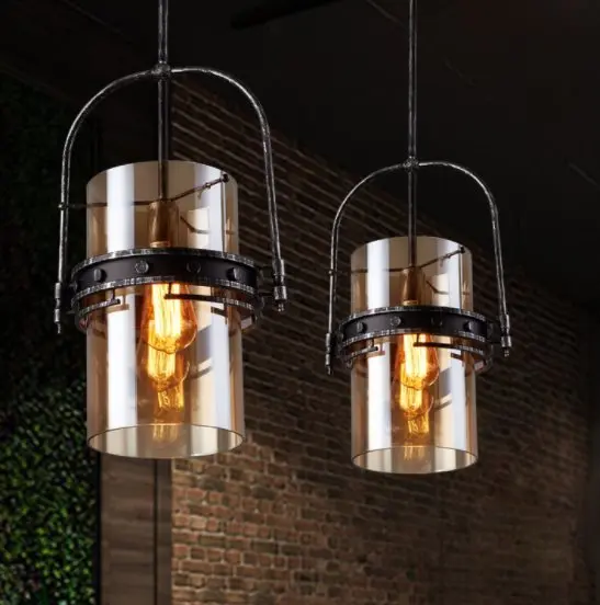Modern Glass Pendant lights Retro Pipes Light Nordic Vintage Hanging lamp for Bar Stair Cafe Art Lighting Fixtures
Modern Glass Pendant lights Retro Pipes Light Nordic Vintage Hanging lamp for Bar Stair Cafe Art Lighting Fixtures