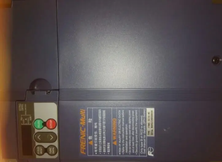 Inverter FRN11E1S-4C , Used one , 90 % appearance new , 3 months warranty , fastly shipping
Inverter FRN11E1S-4C , Used one , 90 % appearance new , 3 months warranty , fastly shipping