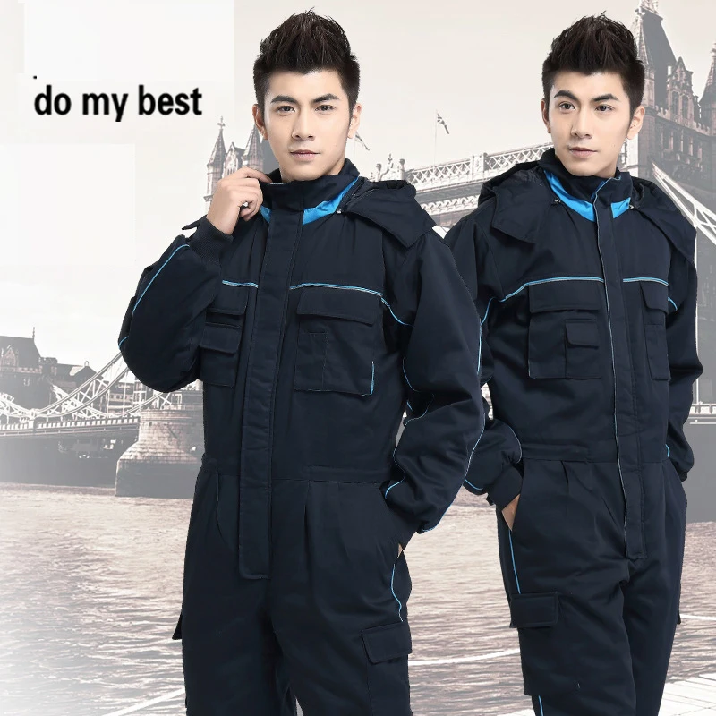 Company Work Uniform Factory Working Clothes Warm Cotton Clothing Coveralls Autumn and Winter Work Clothes Jumpsuit
Company Work Uniform Factory Working Clothes Warm Cotton Clothing Coveralls Autumn and Winter Work Clothes Jumpsuit