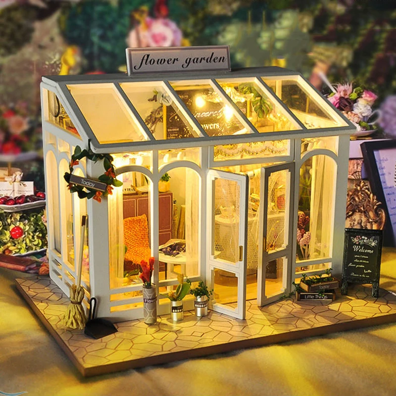 Kids Wooden Doll House Furnitures Kits Diy 3D Wooden Miniaturas Assemble Dollhouse Toys for Children Birthday Gifts
Kids Wooden Doll House Furnitures Kits Diy 3D Wooden Miniaturas Assemble Dollhouse Toys for Children Birthday Gifts