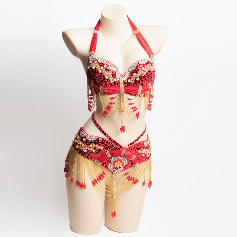 New design Women's belly dancing set lady belly dance costume belly dancing clothes Sexy Night bellydance tassel BRA Belt WY7111
New design Women's belly dancing set lady belly dance costume belly dancing clothes Sexy Night bellydance tassel BRA Belt WY7111