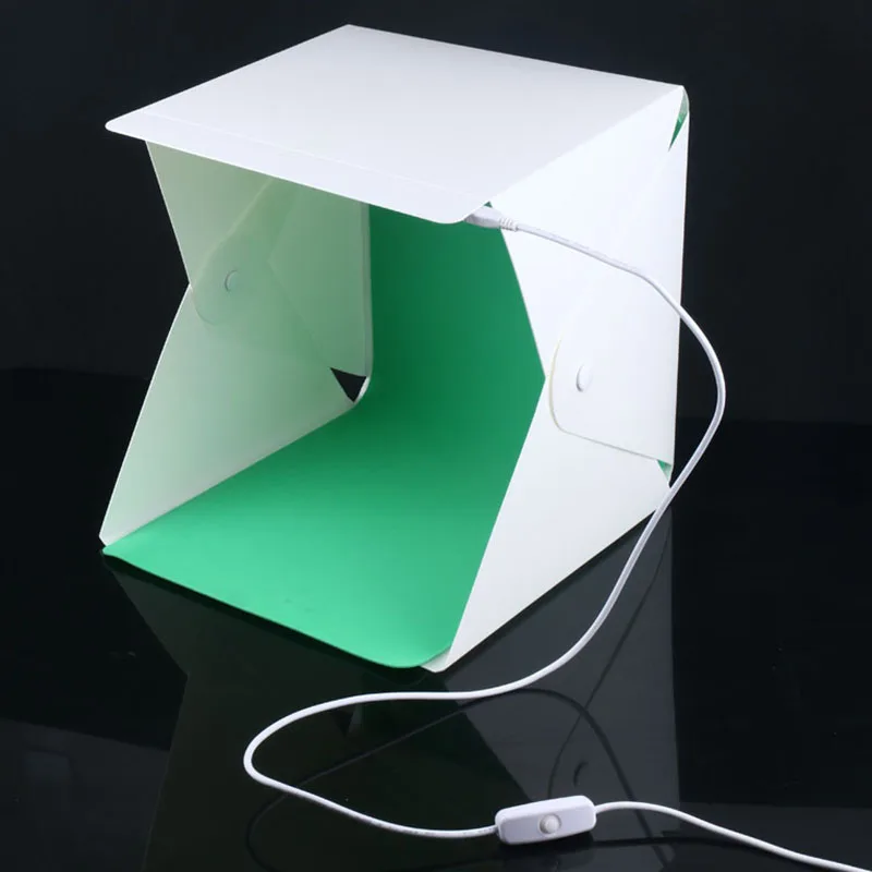 Мини складной настольный Stutio LED свет софтбокс портативная фотография Мягкая