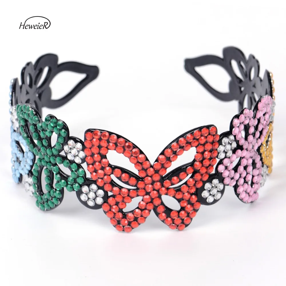 Lady Women Girls Plastic Toothed Colorful Rhinestone Crystals Butterfly Wide Hairband Headband Hair Hoop Clip Hairpin Headwear
Lady Women Girls Plastic Toothed Colorful Rhinestone Crystals Butterfly Wide Hairband Headband Hair Hoop Clip Hairpin Headwear