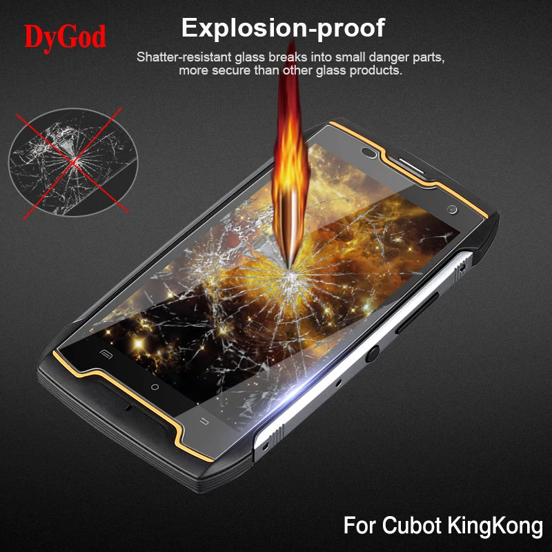 Для Cubot KingKong закаленное стекло Передняя пленка защита экрана 5 0 дюймов для