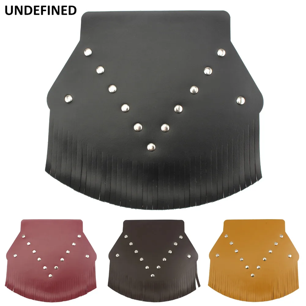 Motorcycle Front Fender Flap Mudguard PU Leather Fringed Outlined For Harley Indian Chief Chieftain Roadmaster Cafe Racer Dyna
Motorcycle Front Fender Flap Mudguard PU Leather Fringed Outlined For Harley Indian Chief Chieftain Roadmaster Cafe Racer Dyna