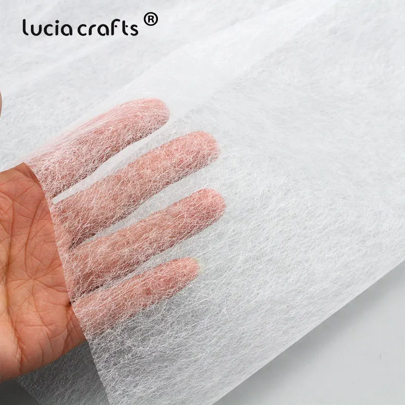 Lucia Crafts Fusible Interlining Nonwoven Fabric Easy Iron On Fabric Double Faced Adhesive For Clothes R0113
Lucia Crafts Fusible Interlining Nonwoven Fabric Easy Iron On Fabric Double Faced Adhesive For Clothes R0113