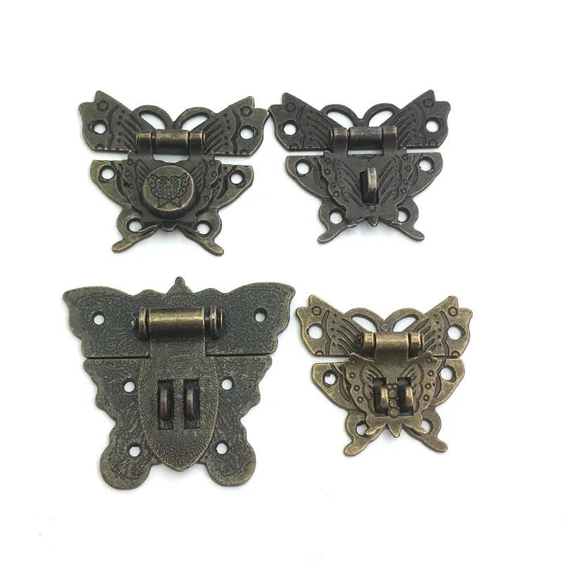 1 set Antique Bronze Decorative Butterfly Clasp Hasp Latches For Crafting Wooden Case Chest Toolbox
1 set Antique Bronze Decorative Butterfly Clasp Hasp Latches For Crafting Wooden Case Chest Toolbox