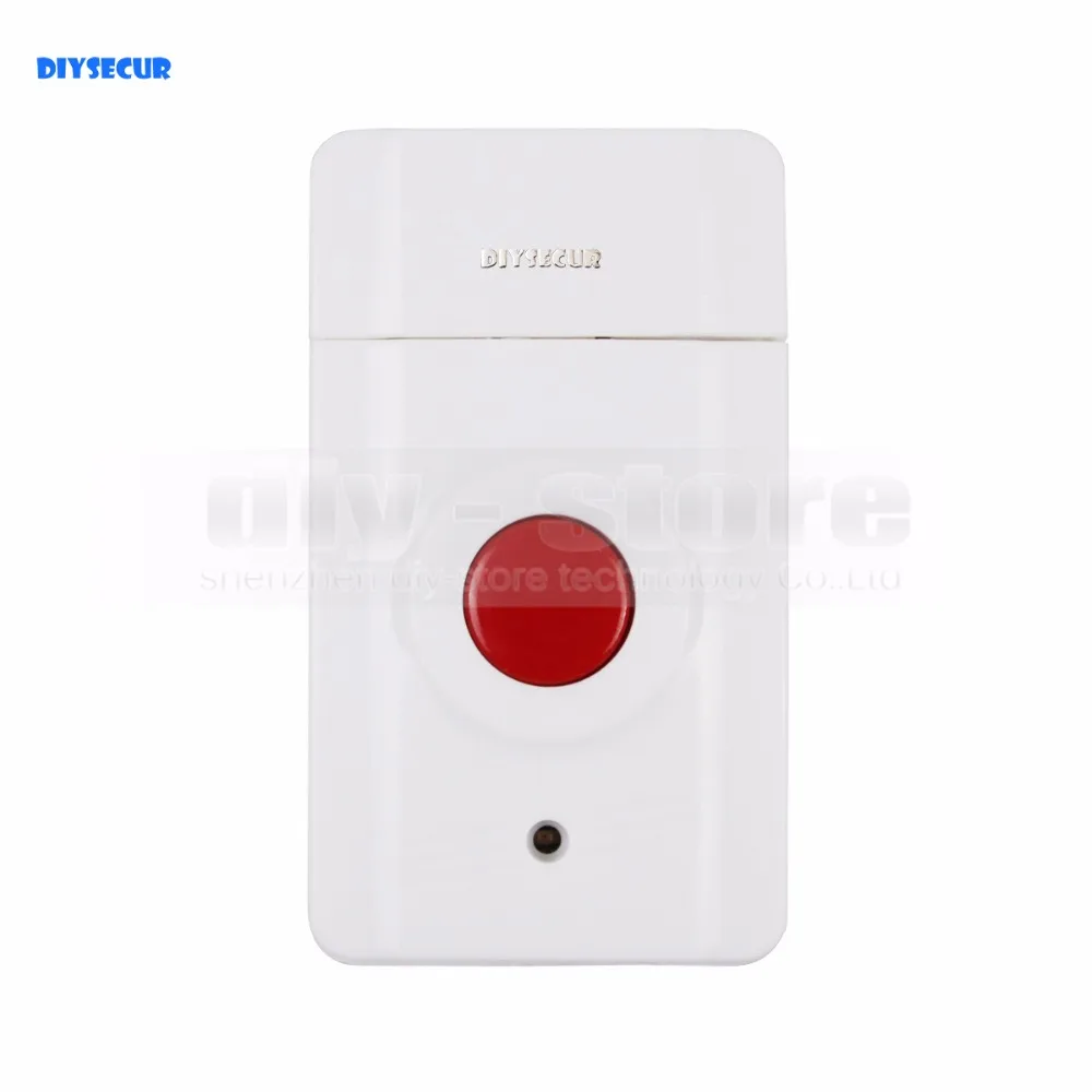 DIYSECUR JA-01 Беспроводная Аварийная кнопка для нашей домашней сигнализации домашняя