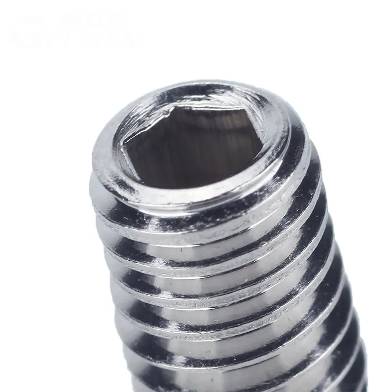 5PCS M8 M10 304 Stainless Steel Flat End Set Screws Hexagon Socket Head Machine Meters Top Wire | Обустройство дома