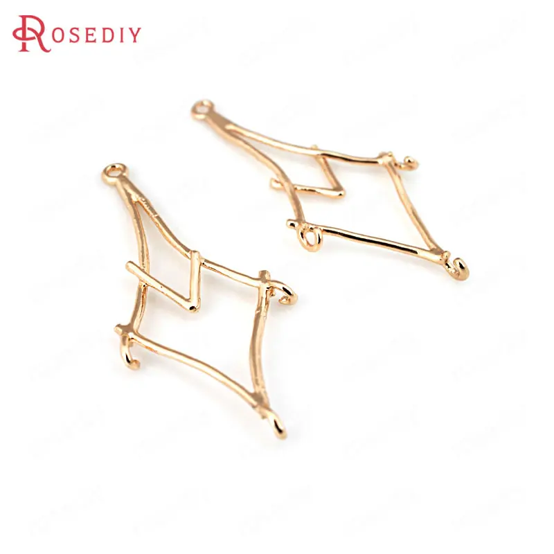 (31318-G)10PCS 35x15.5MM 24K Champagne Gold Color Brass Prismatic Earrings Connector Jewelry Making Supplies Diy Accessories
(31318-G)10PCS 35x15.5MM 24K Champagne Gold Color Brass Prismatic Earrings Connector Jewelry Making Supplies Diy Accessories