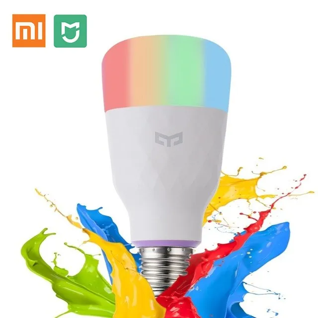 Глобальная версия Xiaomi Yeelight Smart Светодиодный лампы E27 10 W 800 люмен свет Mijia Смарт Wi-Fi