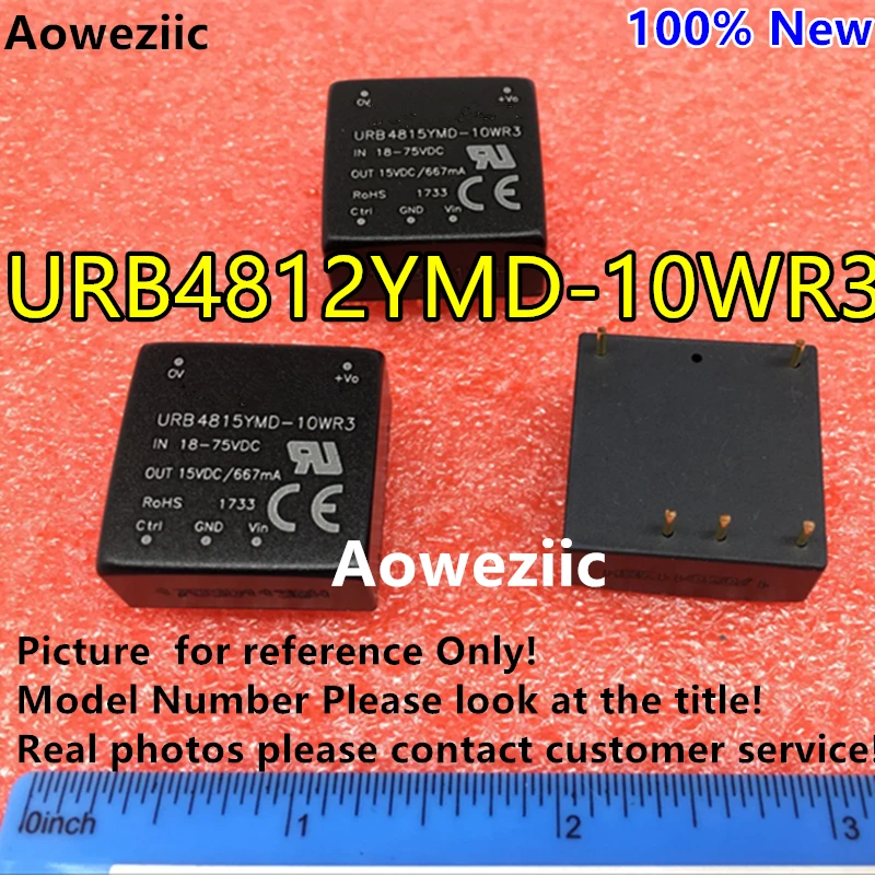 Aoweziic URB4812YMD-10WR3 URB4812YMD-10W URB4812 новый оригинальный DIP вход: 18-75 в Выход: 12 В 0.83A DC-DC 1.5KV изоляция напряжения
Aoweziic URB4812YMD-10WR3 URB4812YMD-10W URB4812 новый оригинальный DIP вход: 18-75 в Выход: 12 В 0.83A DC-DC 1.5KV изоляция напряжения