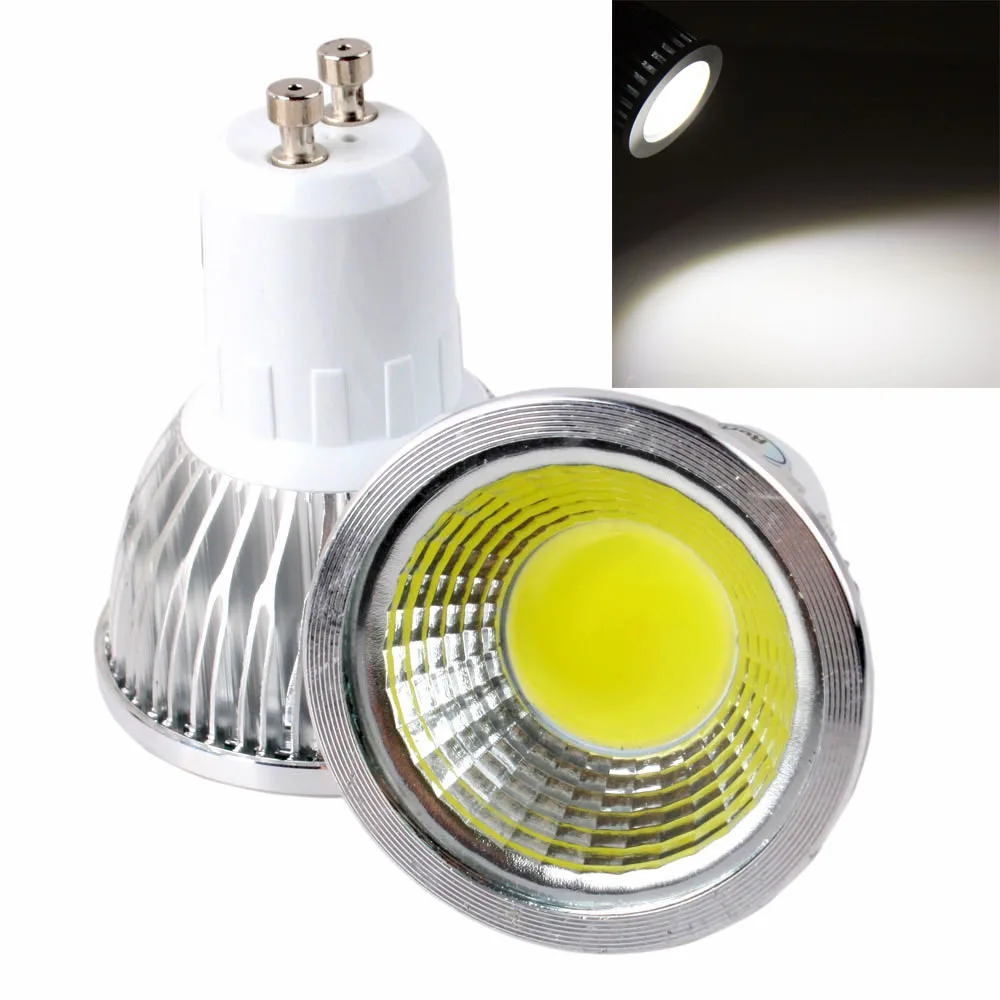 Super Bright Dimmable GU10 COB 6W 9W 12W LED Bulb Lamp AC110V 220V spotlight Warm White/Cold White led LIGHTING 10pcs/lot
Super Bright Dimmable GU10 COB 6W 9W 12W LED Bulb Lamp AC110V 220V spotlight Warm White/Cold White led LIGHTING 10pcs/lot