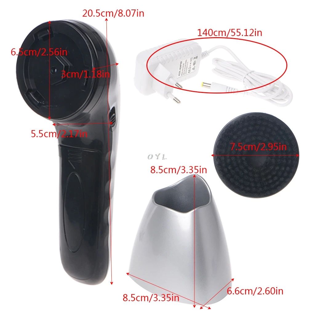 Portable Handheld Automatic Electric Shoe Brush Shine Polisher 2 Ways Power Supply EU Plug
Portable Handheld Automatic Electric Shoe Brush Shine Polisher 2 Ways Power Supply EU Plug