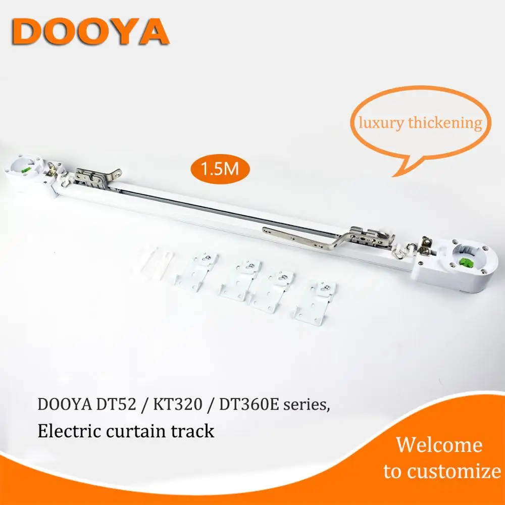 DOOYA is suitable forKT320EDT360EDT52E motor ultra-quiet curtain track, 1.5 meters for smart home high quality can be customized
DOOYA is suitable forKT320EDT360EDT52E motor ultra-quiet curtain track, 1.5 meters for smart home high quality can be customized