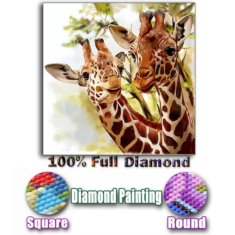 Full Square/Round Drill 5D DIY Diamond Painting "Animal giraffe" Embroidery Cross Stitch 3D Home Decor
Full Square/Round Drill 5D DIY Diamond Painting "Animal giraffe" Embroidery Cross Stitch 3D Home Decor