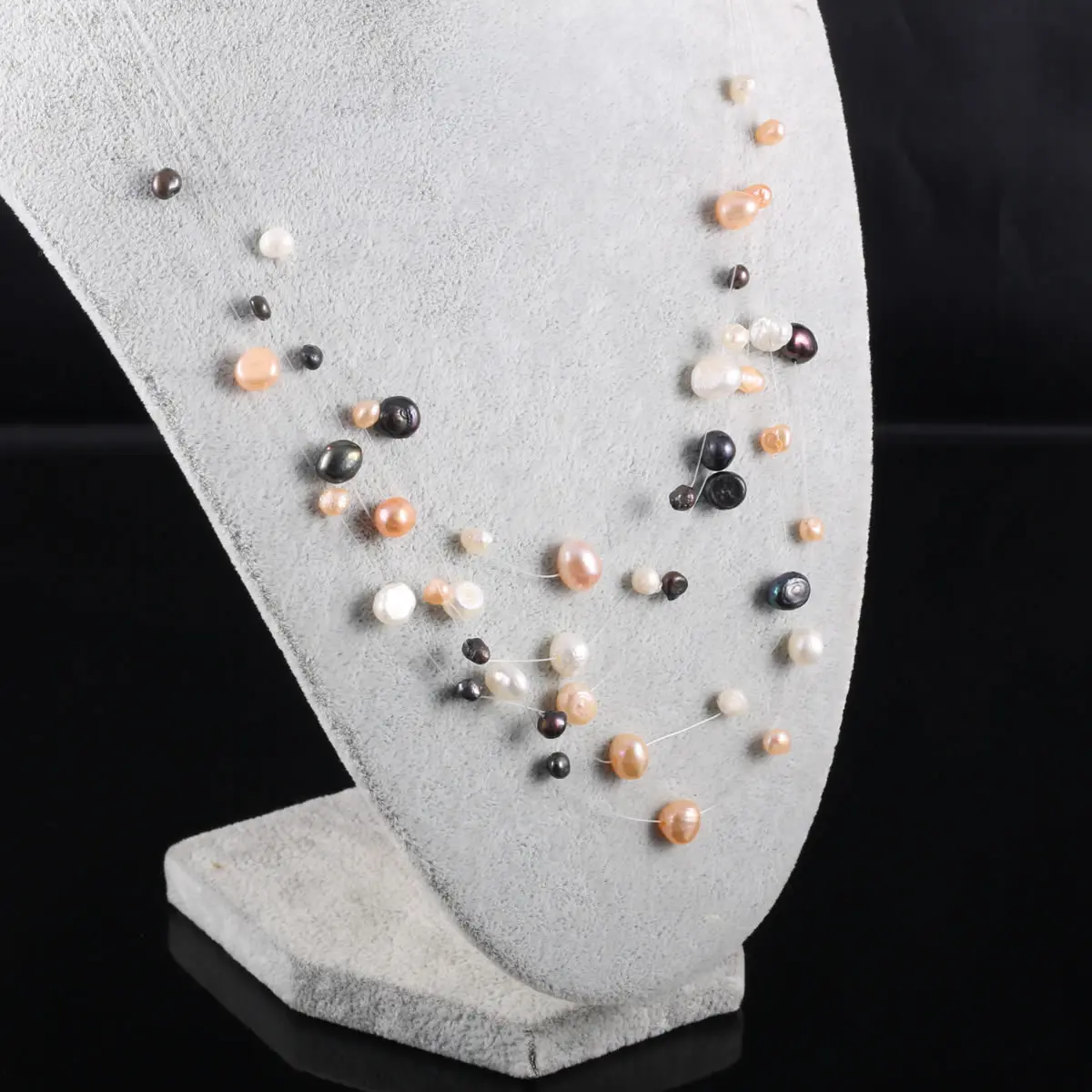 Real Natural Pearl Statement Necklace & Natural Freshwater Pearl Necklace for Women
Real Natural Pearl Statement Necklace & Natural Freshwater Pearl Necklace for Women