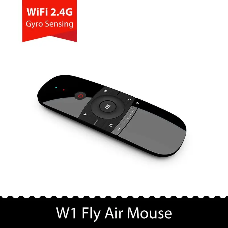 W1 Mini Air Mouse Gyro Sensing 2 4G Fly дистанционное управление для WirelessTV Box VS G20S i8 | Электроника